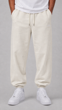 STSL® Joggers – Off White (Cuffed)