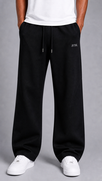 STSL® Joggers – Black Straight