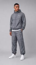 STSL® Nylon Trackies - Steel Grey