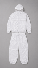 STSL® Nylon Trackies - Arctic White