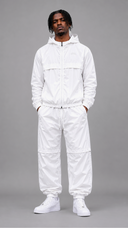 STSL® Nylon Trackies - Arctic White