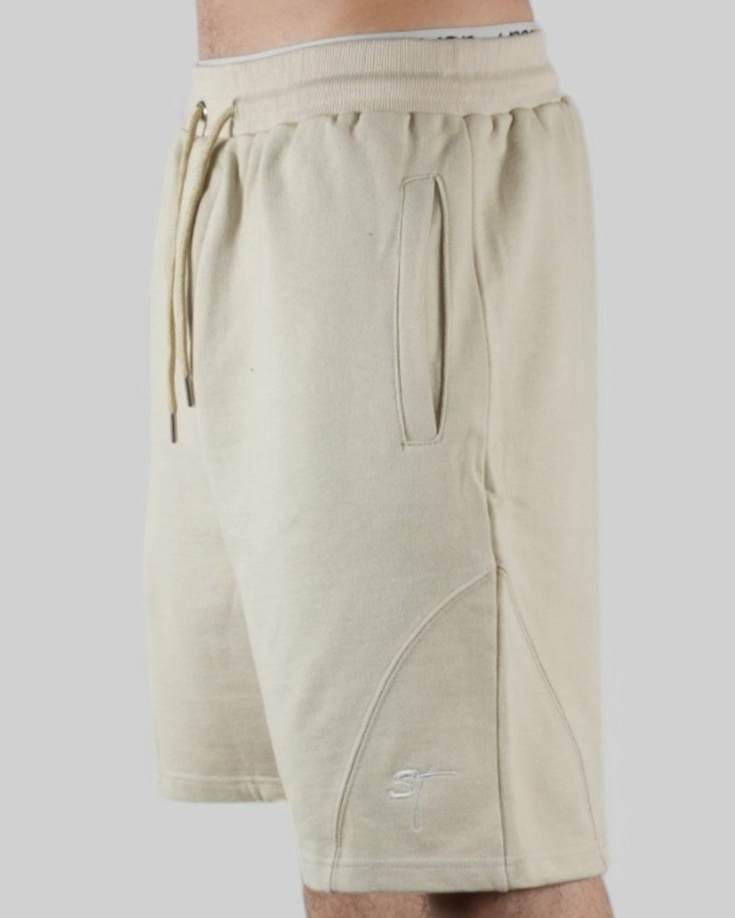 STSL Heavy Washed Shorts – Sand Beige - STSL