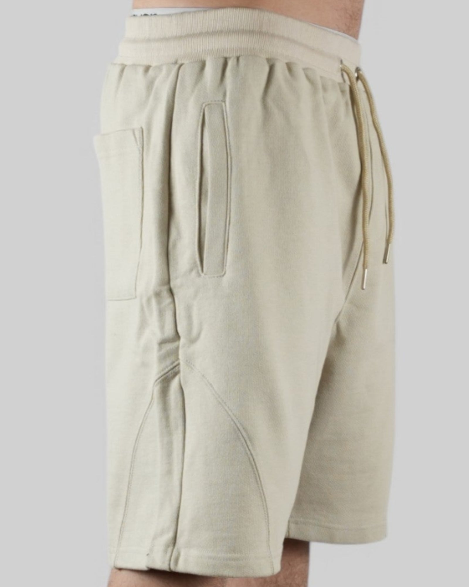 STSL Heavy Washed Shorts – Sand Beige - STSL