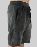 STSL Heavy Washed Shorts – Dark Grey - STSL
