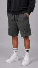STSL Heavy Washed Shorts – Dark Grey