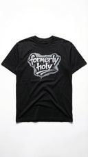 STSL® FORMERLY HOLY T-Shirt – Black – Produktfoto 3