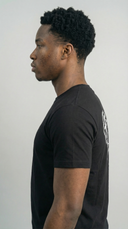 STSL® FORMERLY HOLY T-Shirt – Black – Produktfoto 4