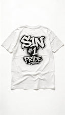 STSL® S1N #1 Pride T-Shirt – White – Produktfoto 3