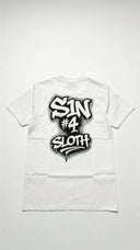 STSL® S1N #4 Sloth T-Shirt – White – Produktfoto 2