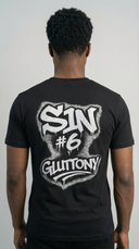 STSL® S1N #6 Gluttony T-Shirt – Black