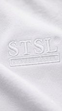 STSL® BlackHeart Collection Oversized T-Shirt – White Vision