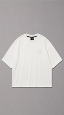 STSL® BlackHeart Collection Oversized T-Shirt – White Vision
