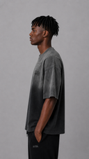 STSL® Essential Oversized T-Shirt – Black Fade