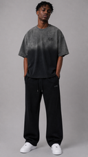 STSL® Essential Oversized T-Shirt – Black Fade