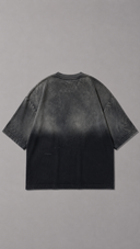 STSL® Essential Oversized T-Shirt – Black Fade