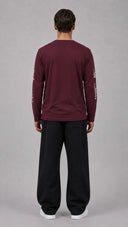 STSL® Longsleeve (350 GSM) – Saints Lost #2 (Burgundy)
