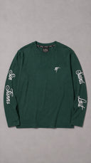 STSL® Heavyweight Longsleeve (350 GSM) – Saints Lost #1 (Green)