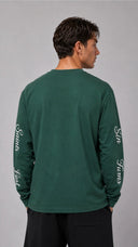 STSL® Heavyweight Longsleeve (350 GSM) – Saints Lost #1 (Green)