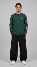 STSL® Heavyweight Longsleeve (350 GSM) – Saints Lost #1 (Green)