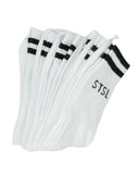 Basic Socks White (6 PACK) - STSL