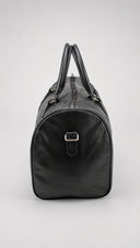 STSL® Leather Duffle Bag – Black