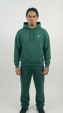 STSL® Cropped Tracksuit (350 GSM) – Saints Lost #1 (Dark Green) - STSL