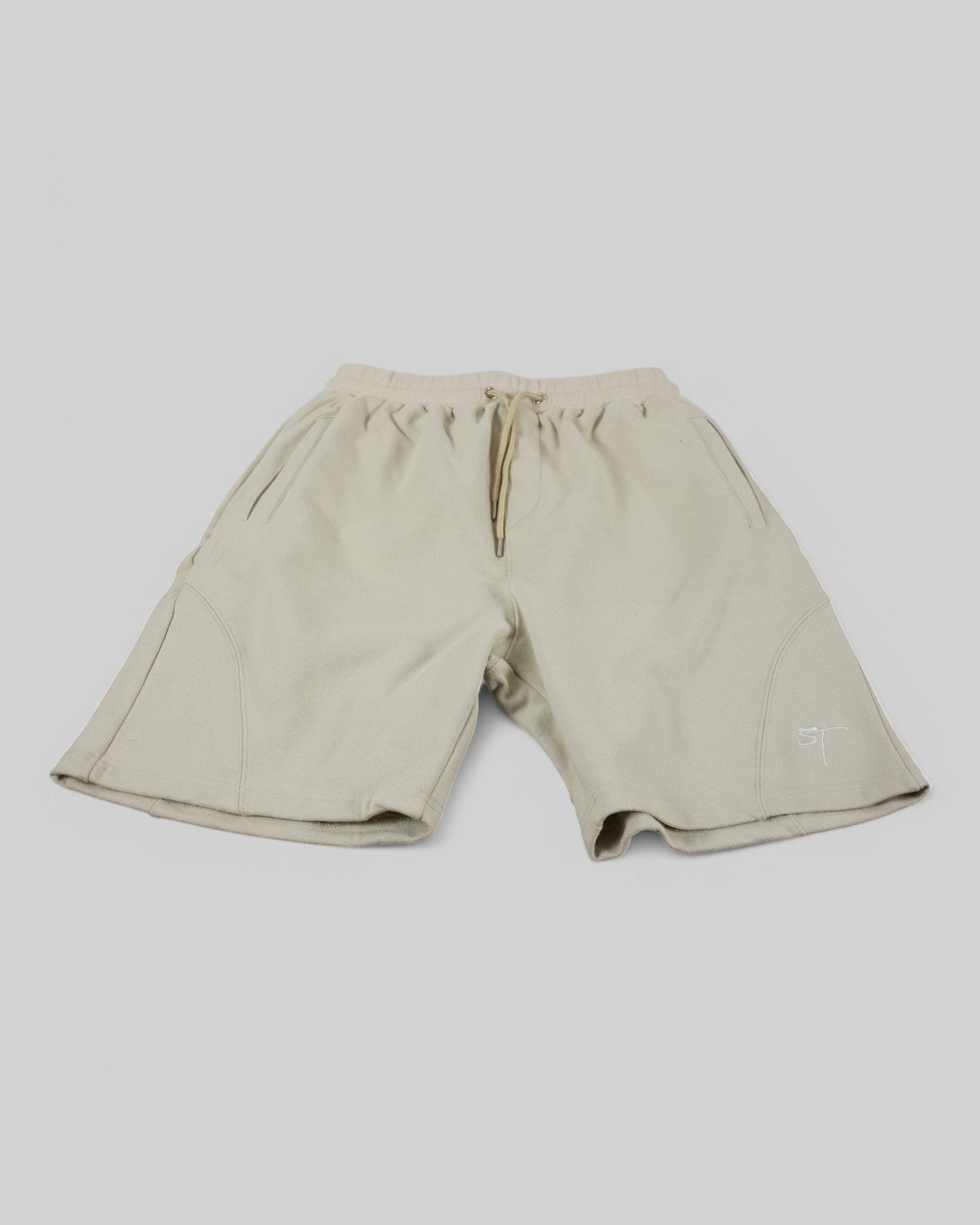 STSL Heavy Washed Shorts – Sand Beige - STSL