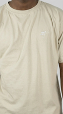 T-Shirt "Dust Plain" – Sand 220 GSM