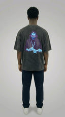 G-Shirt Washed Black - 220 GSM - STSL