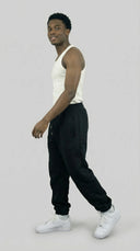 Jogger Basic Midnight Black Jogger - STSL