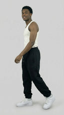Jogger Basic Midnight Black Jogger - STSL