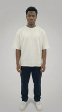 STSL® BlackHeart Collection Oversized T-Shirt – White Vision - STSL