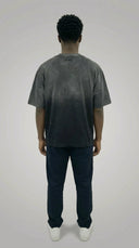 STSL® Essential Oversized T-Shirt – Black Fade - STSL