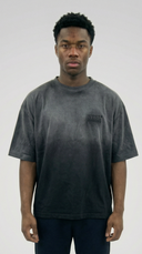 STSL® Essential Oversized T-Shirt – Black Fade