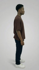 STSL® Essential Oversized T-Shirt – Dark Mocha - STSL