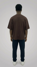 STSL® Essential Oversized T-Shirt – Dark Mocha