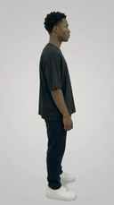 STSL® Essential Oversized T-Shirt – Pure Black