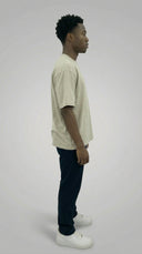 STSL® Oversized T-Shirt - Sand Beige - STSL