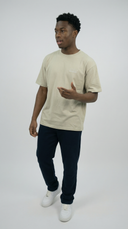 STSL® Oversized T-Shirt - Sand Beige