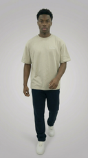 STSL® Oversized T-Shirt - Sand Beige