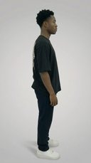 STSL® Soul Collection Oversized T-Shirt – Black Vision
