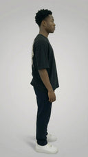 STSL® Soul Collection Oversized T-Shirt – Black Vision - STSL