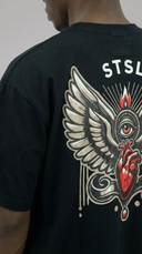 STSL® Soul Collection Oversized T-Shirt – Black Vision