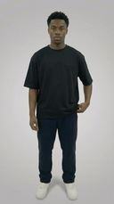 STSL® Soul Collection Oversized T-Shirt – Black Vision