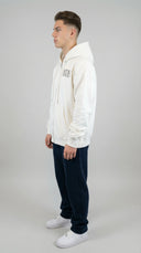 STSL® Zip-Hoodie "HeartCross White" (450GSM) - STSL