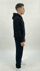 STSL Zip Hoodie – Eternal Black - STSL