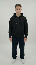 STSL Zip Hoodie – Eternal Black - STSL