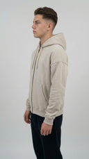 STSL Zip Hoodie – Sand Beige - STSL