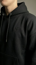 ST Hoodie black 350 gsm - STSL