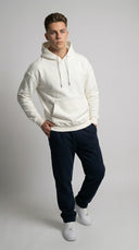 ST Hoodie white 350 gsm - STSL